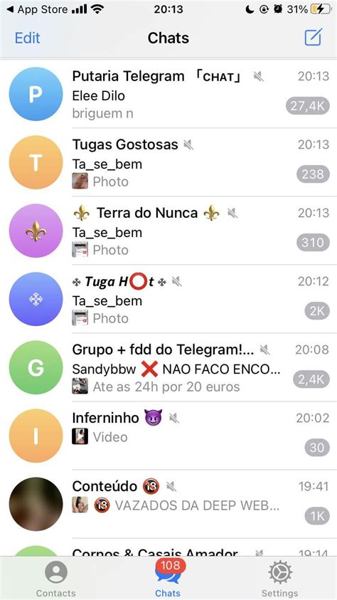 grupos telegram putaria